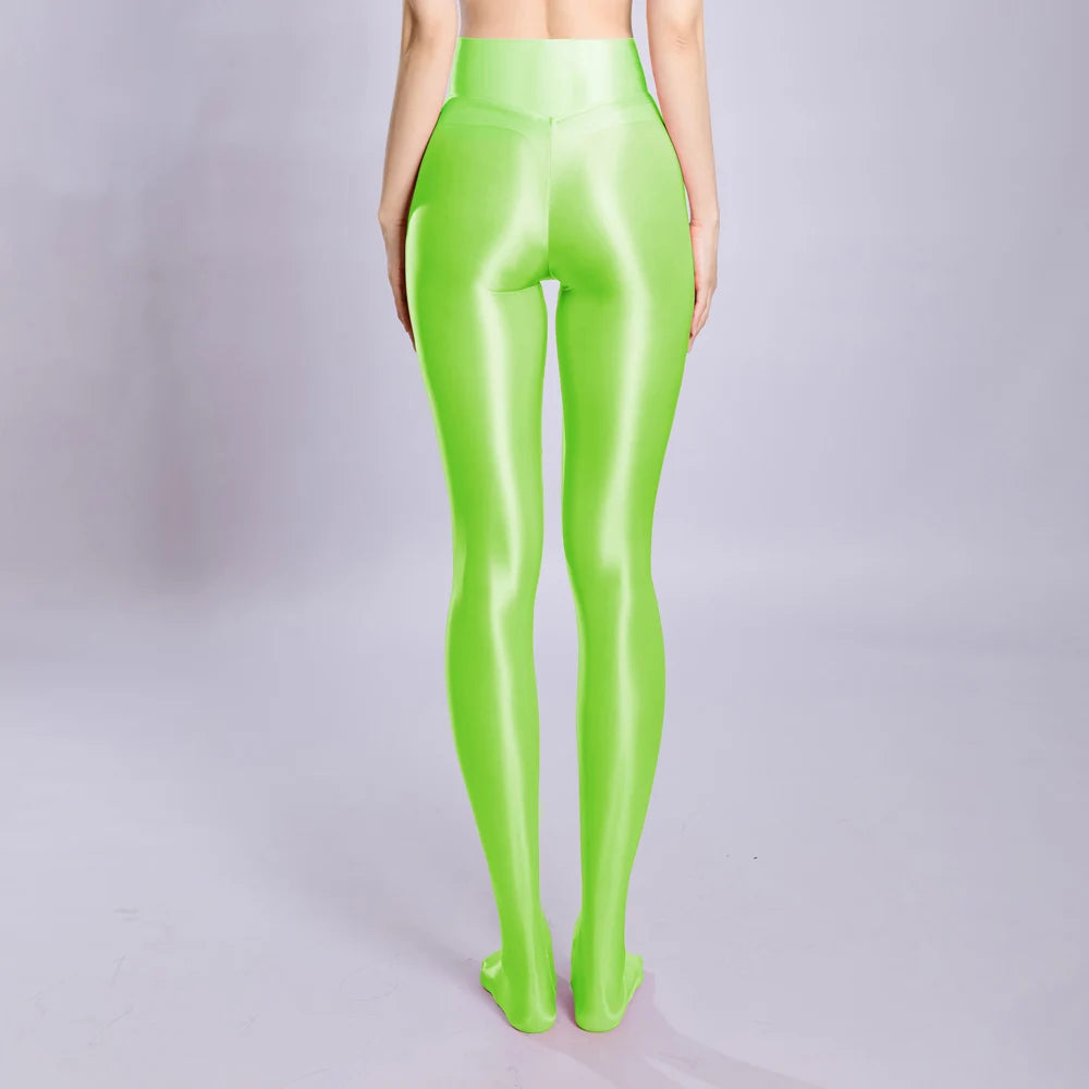 Liquid Sheen — Glossy Leggings