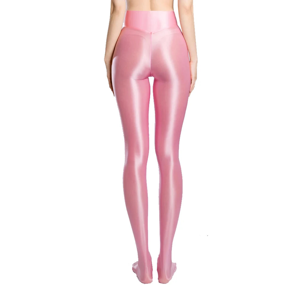 Liquid Sheen — Glossy Leggings