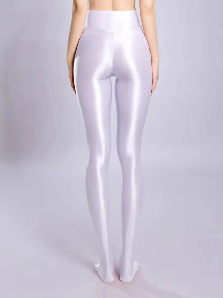 Liquid Sheen — Glossy Leggings