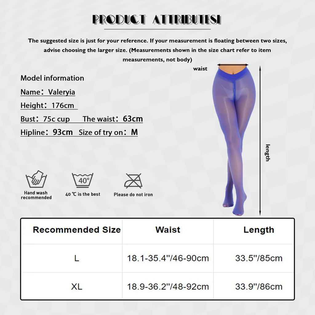 Noir Zip — Glossy Zip Tights