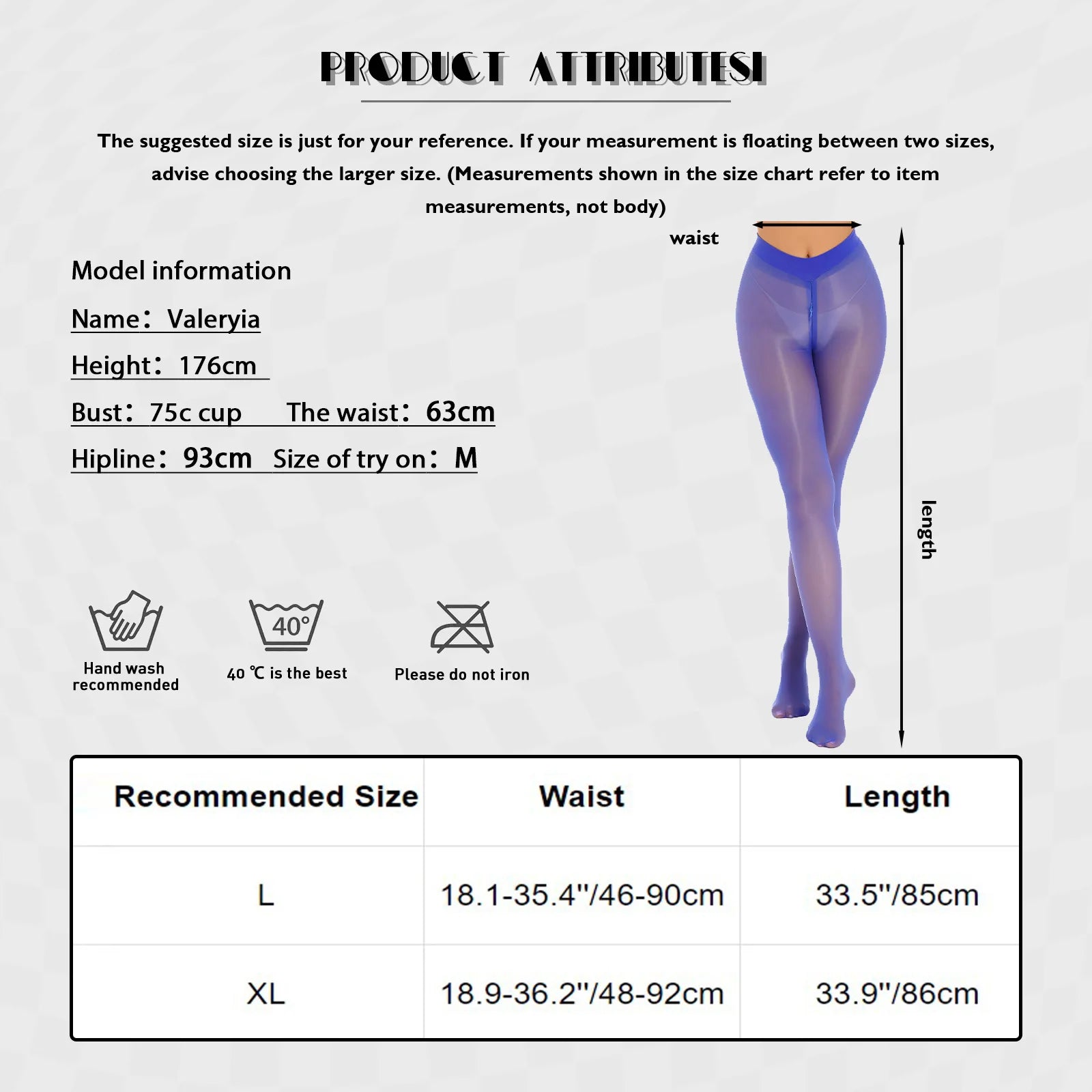 Noir Zip — Glossy Zip Tights